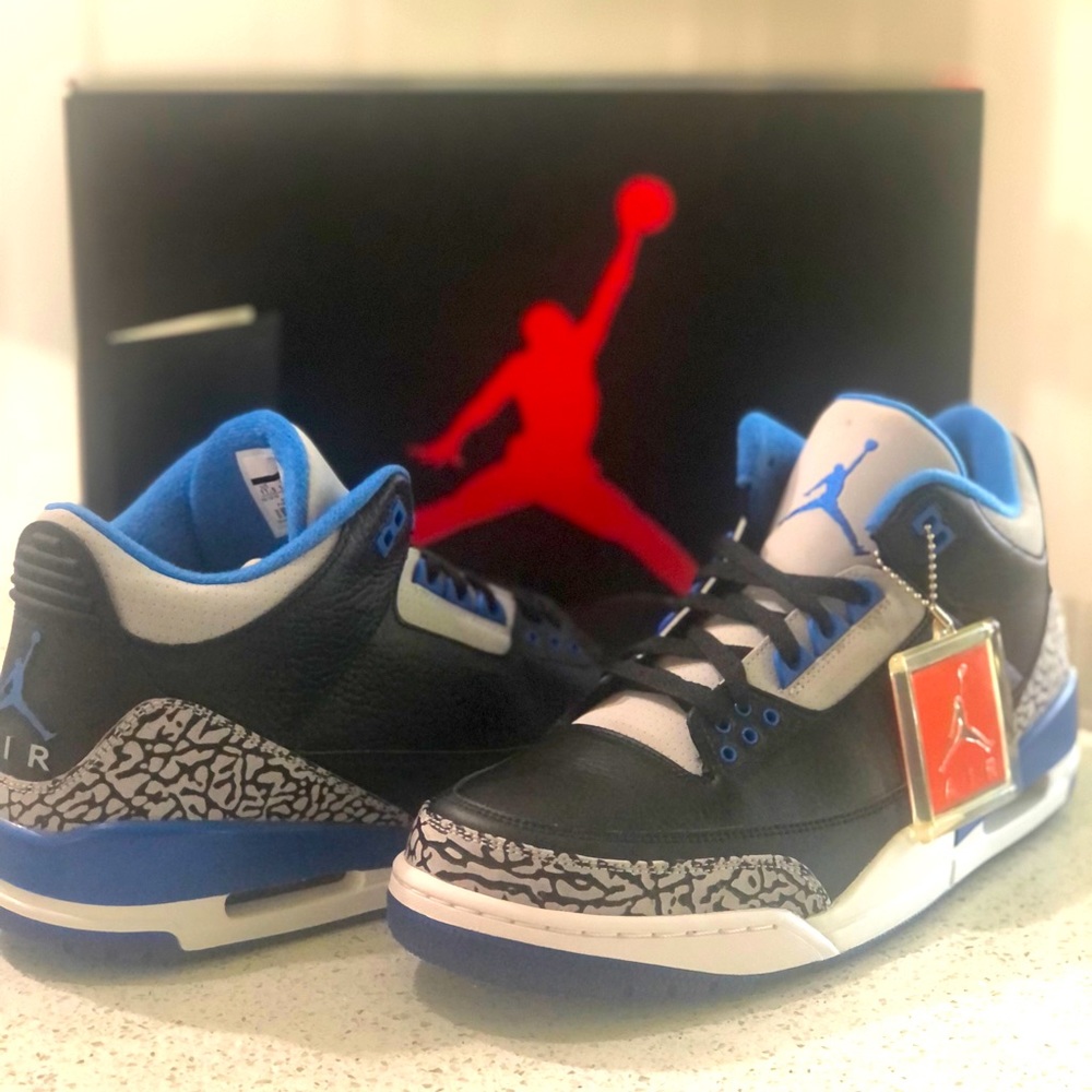 Jordan 3 Retro Sport Blue